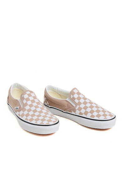 VANS Scarpe Classic Slip-On Checkerboard Marrone