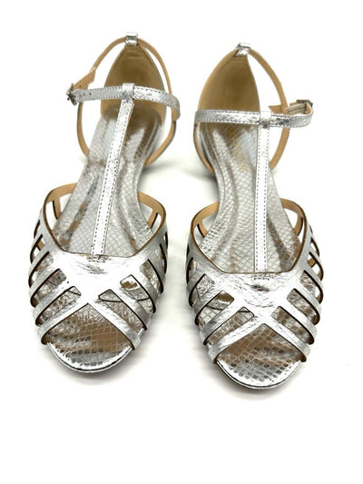 Miss Unique - Sandalo flat Silver