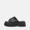Buffalo Pluto Slide Buckle nero