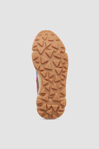 FLOWER MOUNTAIN YAMANO 3 UNI Sneakers in suede e tessuto tecnico - Viola