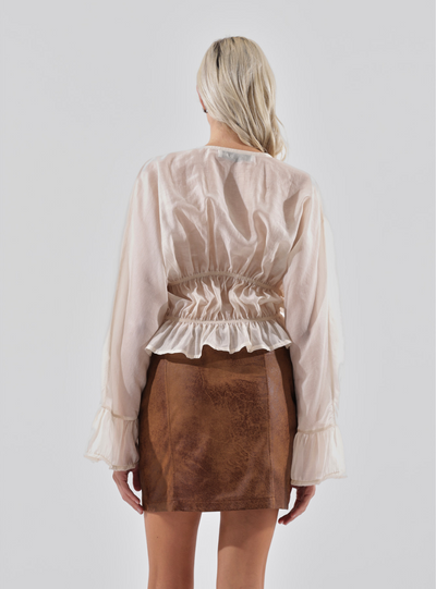 Haveone - Camicia con laccetti