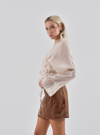 Haveone - Camicia con laccetti