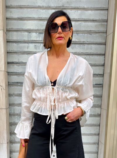 Haveone - Camicia con laccetti