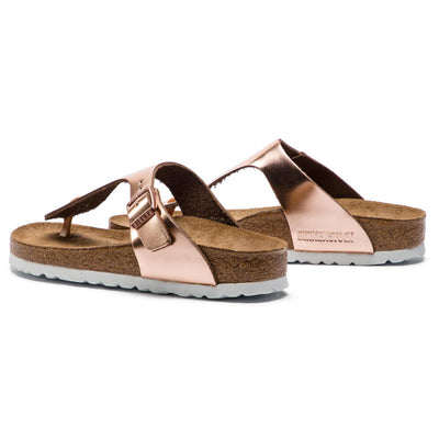 BIRKENSTOCK Gizeh Birko-Flor Metallic Copper