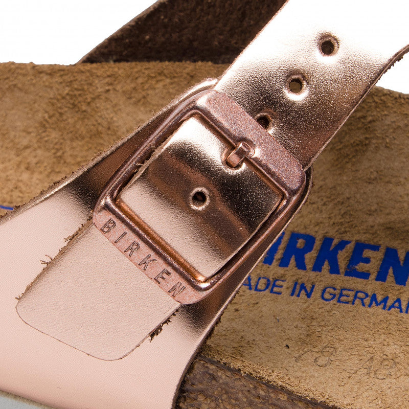 BIRKENSTOCK Gizeh Birko-Flor Metallic Copper