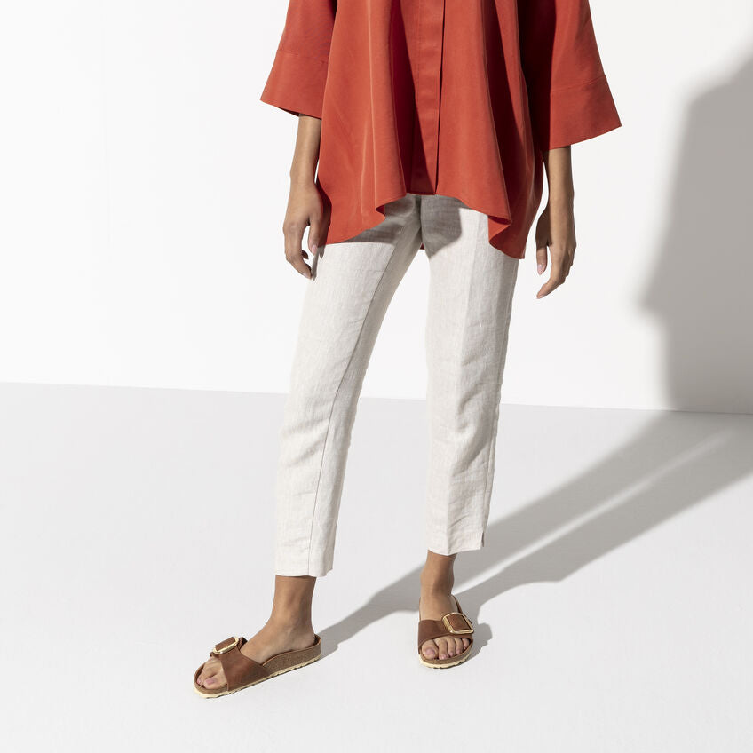 BIRKENSTOCK Madrid Big Buckle COGNAC