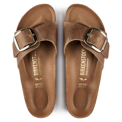 BIRKENSTOCK Madrid Big Buckle COGNAC
