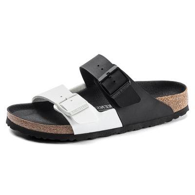 BIRKENSTOCK Arizona Split Birko Flor Black/White