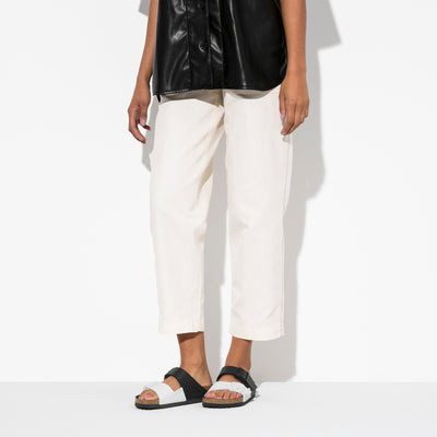 BIRKENSTOCK Arizona Split Birko Flor Black/White