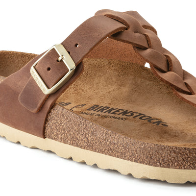 BIRKENSTOCK  Gizeh Braided Cognac