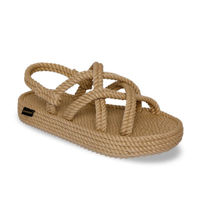 BOHONOMAD - Bodrum Platform Rope Sandal