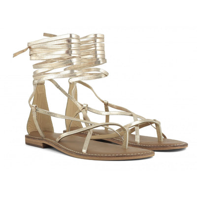 CB FUSION - SANDALO SCHIAVA INFRADITO IN PELLE
