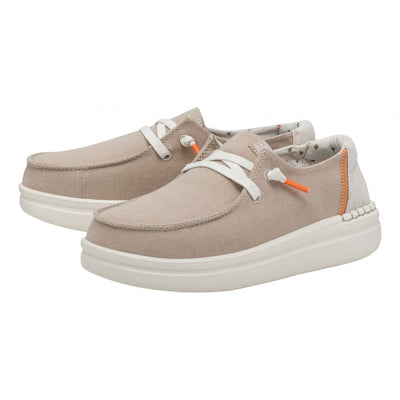 HEY DUDE - Wendy Rise - Donna - Chambray Sandshell
