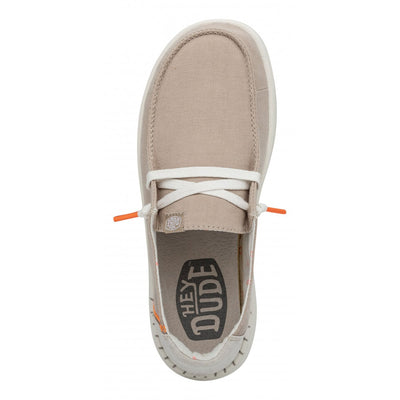 HEY DUDE - Wendy Rise - Donna - Chambray Sandshell