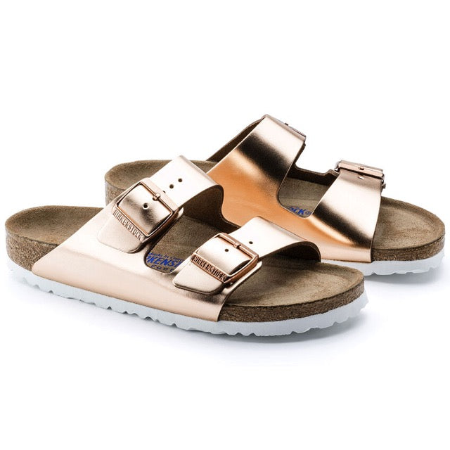 BIRKENSTOCK Arizona Metallic Rose Copper