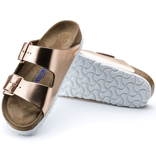 BIRKENSTOCK Arizona Metallic Rose Copper