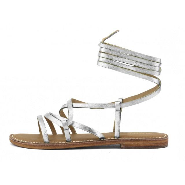 CB FUSION - SANDALO SILVER CON LACCI XL