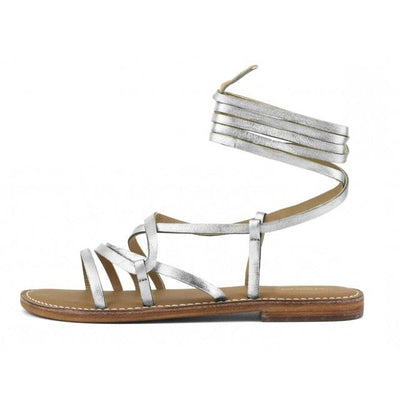 CB FUSION - SANDALO SILVER CON LACCI XL