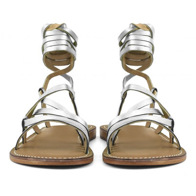 CB FUSION - SANDALO SILVER CON LACCI XL