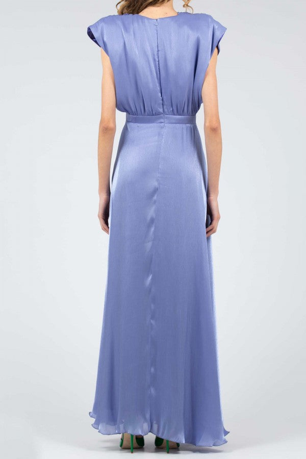 ACTUALEE - ABITO LUNGO IN CHIFFON