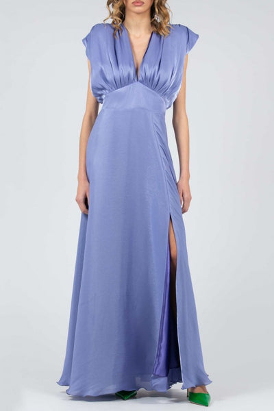 ACTUALEE - ABITO LUNGO IN CHIFFON