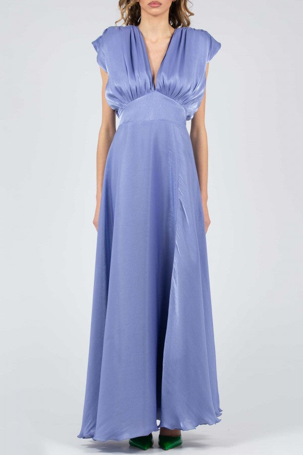 ACTUALEE - ABITO LUNGO IN CHIFFON